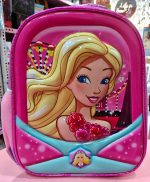 Esmi®- *Kindergarten 3D Hardcase Budget School Bag* - Barbie