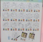 Esmi®- *DIY Printed Canvas with color pallets & Wooden easel* - Image 2