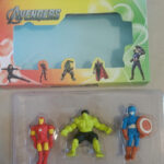 Esmi®- *Avengers Eraser Set of 3 pc* Size Aprox 3" figure, Erasers, Box packing.
