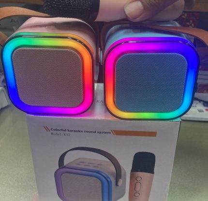 Esmi®- *Colourful Light Karaoke Speaker 🎤