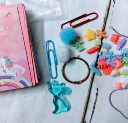 Esmi®- *DIY Accesories Kit + Spiral Diary + Clips*