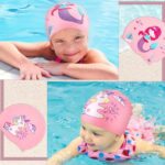 Esmi®- *Kids Swimming Cap- Silicon , Free size*