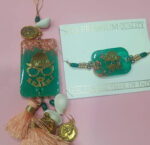 Esmi®- *Patakha Bhabhi & Bhai Rakhi Set* Material Resin