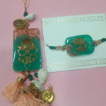 Esmi®- *Patakha Bhabhi & Bhai Rakhi Set* Material Resin
