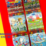Esmi®- *Rolling Crayons* Print - Unicorn, Captain America, Peppa, Space, Peppa, Frozen