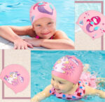 Esmi®- *Kids Swimming Cap- Silicon , Free size* - Image 5