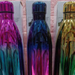 Esmi®- *Multicolor Rainbow- Insulated Stainless steel Bottle - 1 ltr*