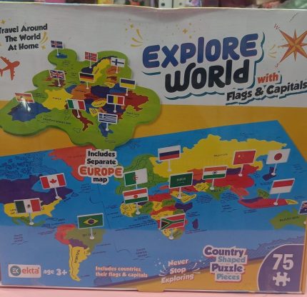 Esmi®- *Explore World with flags & Capital*
