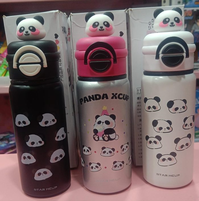 Esmi®- *Pookie 3D Panda Dual Sipper Bottle* - 550 ml - Image 1
