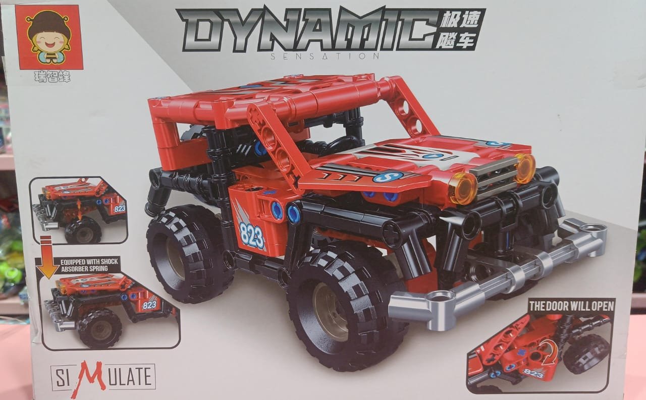 2025/09/1001698801.jpg Esmi®- *Dynamic Jeep Lego Set* - Image 2