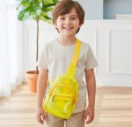 Esmi®- *Neon Holographic Transparent Cross over Bags*