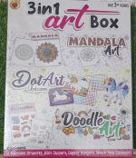 Esmi®- *3 in 1 Mandala/ Doodle/Dot Art Box Kit*