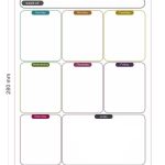 Esmi®- *Fridge Magnet Weekly Planner* - A4 size