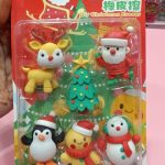 Esmi® - *Christmas Eraser Set of 6 pc*