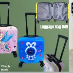 Esmi®- *3D Hardcase With lock Suitcase*