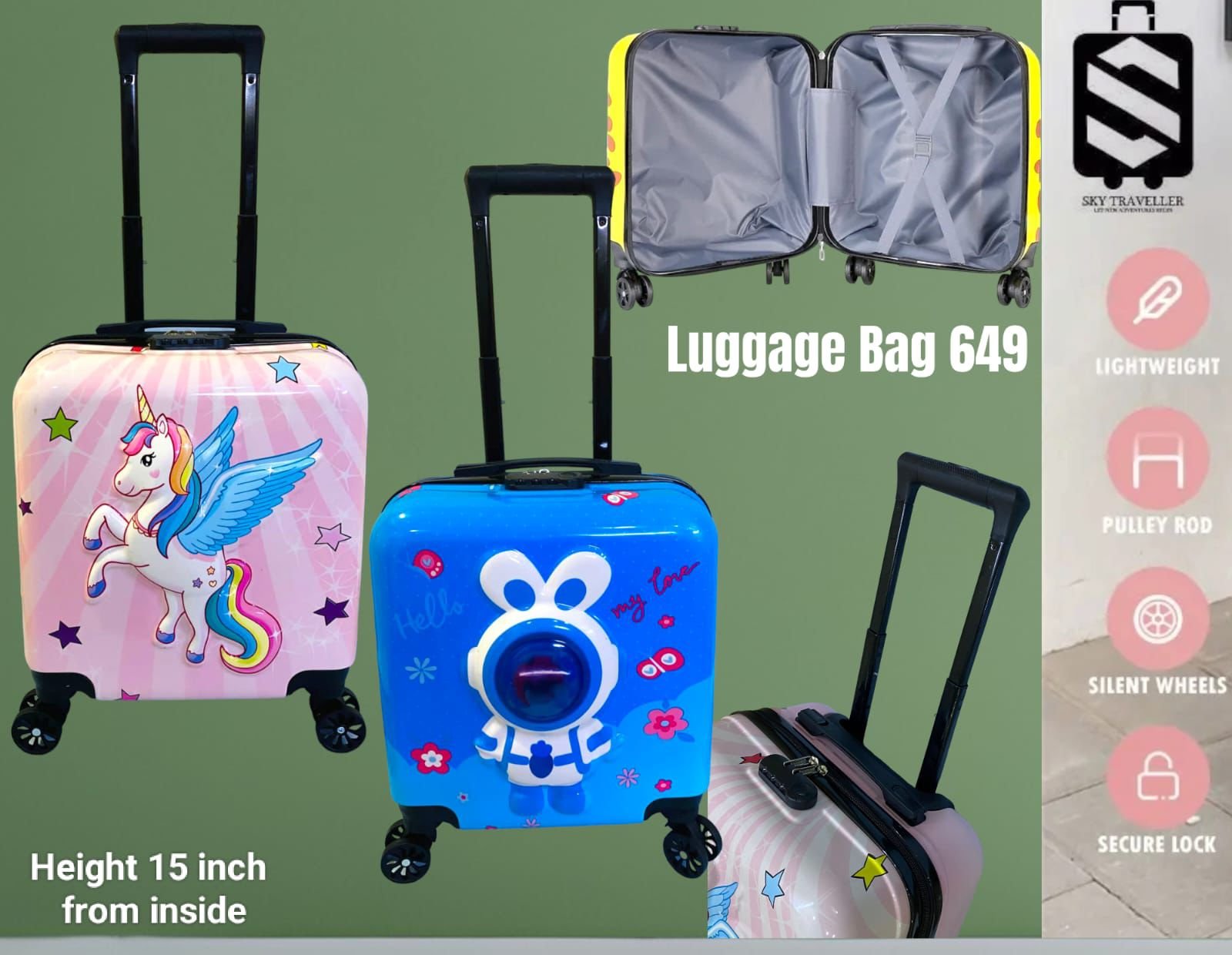 2025/12/1002007670.jpg Esmi®- *3D Hardcase With lock Suitcase* - Image 1