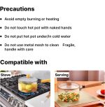 Esmi®- *✨ *Premium Borosilicate Glass Saucepan - Wooden Handle* - Image 6