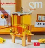 Esmi®- *High Borosilicate Glass Dispenser - Grazing Table Decor*