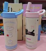 Esmi®- *Good Luck Stainless Steel Sippers with Handle*