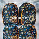 Esmi®- 🎒 3D Image School Bag –Football/Basketball- 16 Inch