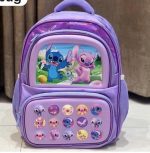 ✨ *Esmi® - Trendy Sonic, Stitch & Frozen Theme School Bag – 16 Inch* ✨ - Image 2