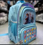 ✨ *Esmi® - Trendy Sonic, Stitch & Frozen Theme School Bag – 16 Inch* ✨ - Image 5