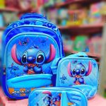 Esmi®- 🎒✨ Cute Stitch 3 in 1 School Bag Combo ✨