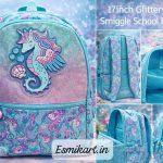 Esmi®- 🎒 *17inch Glittery Smiggle School/Picbic Bag (Sea Unicorn Theme)*