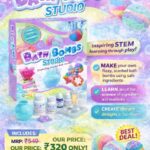 Bath Bombs Studio – DIY Fun Kit ✨