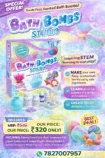 Bath Bombs Studio – DIY Fun Kit ✨
