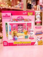 🌸🏠 Kids Bedroom Theme Play House Set 🏠🌸