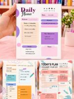 ✨ Esmi® Daily Planner Notebook ✨