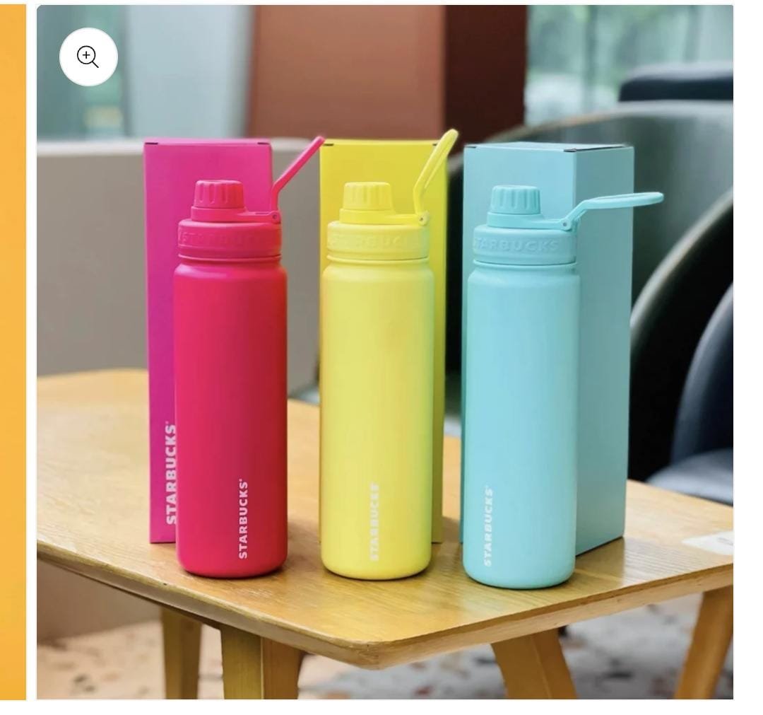 2026/05/1002614795.jpg Esmi® - *Starbucks Style Stainless Steel Bottle – 750 ML* - Image 1