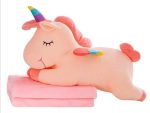 Esmi®- *Unicorn Plush Stuff Toy with Blanket*