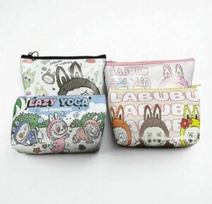 Esmi- *LABUBU MULTIPURPOSE UTILITY & STATIONERY POUCHES FOR KIDS & ADULTS*
