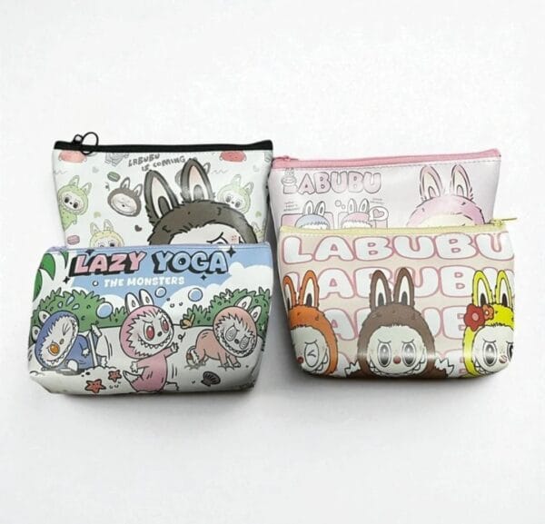 Esmi *LABUBU MULTIPURPOSE UTILITY & STATIONERY POUCHES FOR KIDS & ADULTS*