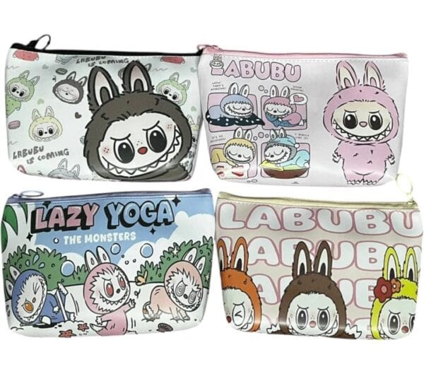 Esmi *LABUBU MULTIPURPOSE UTILITY & STATIONERY POUCHES FOR KIDS & ADULTS*