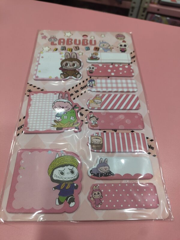 Esmi - LABUBU Sticky Notes - Cutest Way to Stay Organized! ????