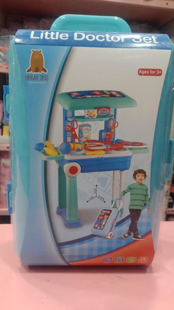1001392195.jpg Esmi- *Role Play Trolley Set - Box Packing - Big Size*
Theme
Kitchen Set
Doctor Set