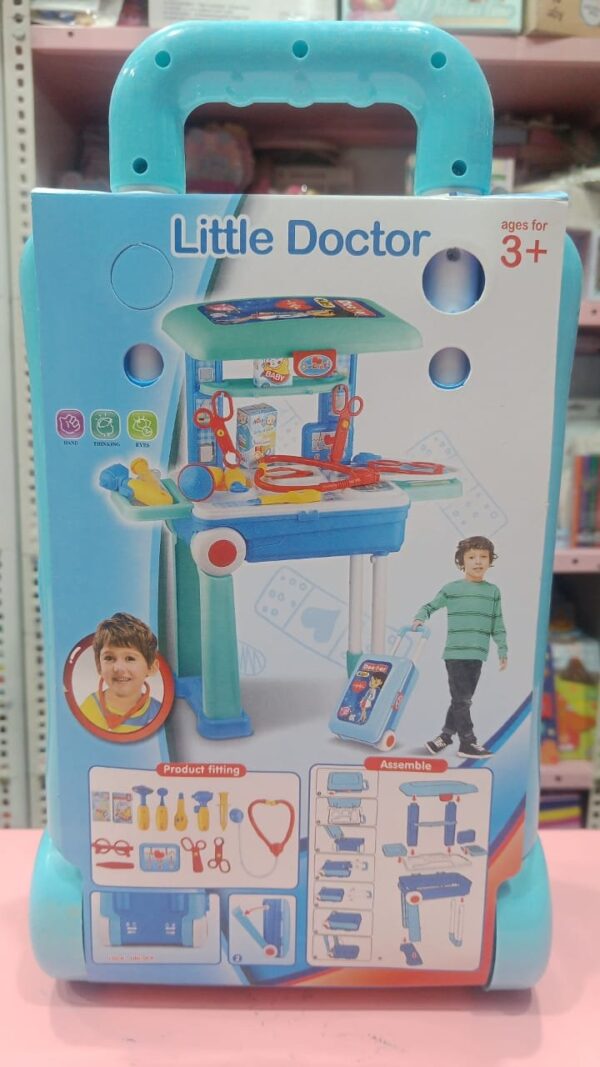 1001392197.jpg Esmi- *Role Play Trolley Set - Box Packing - Big Size*
Theme
Kitchen Set
Doctor Set