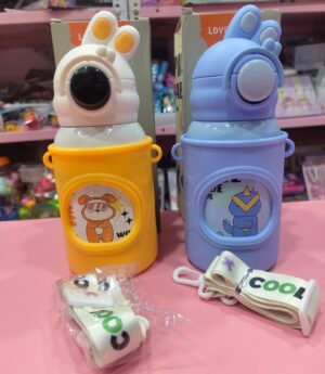 Esmi- *Rabbit Premium Quality Stainless steel Insulated Hanging Bottle with Diy*