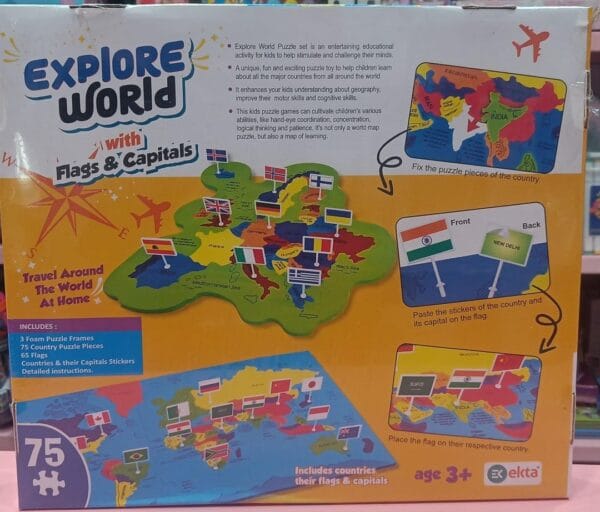 Esmi *Explore World with flags & Capital*