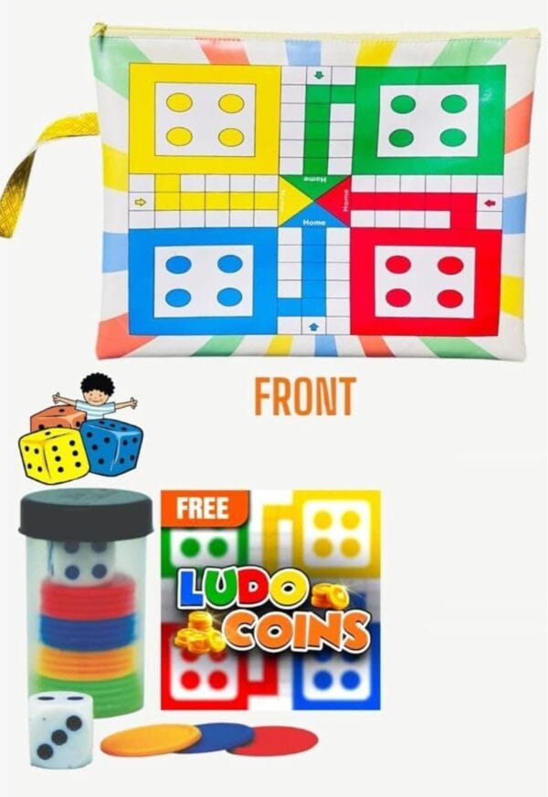 Esmi *Ludo/Snakes & Ladder A4 size Pouch*