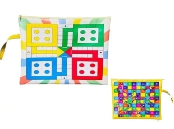 Esmi *Ludo/Snakes & Ladder A4 size Pouch*