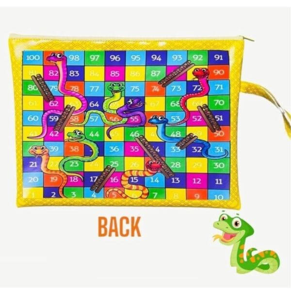 Esmi *Ludo/Snakes & Ladder A4 size Pouch*
