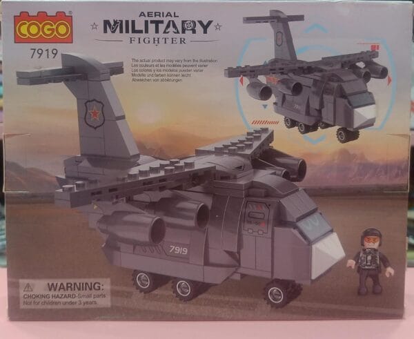 Esmi *Cogo - Miltary Aerial fighter - Lego Set* - 258 pcs