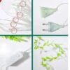 1001641093.jpg Esmi- Artificial Leaf Curtain Led String Lights with 8 Modes