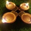 Esmi *Water Sensor Eco-Friendly Led Diyas* - Set of 12