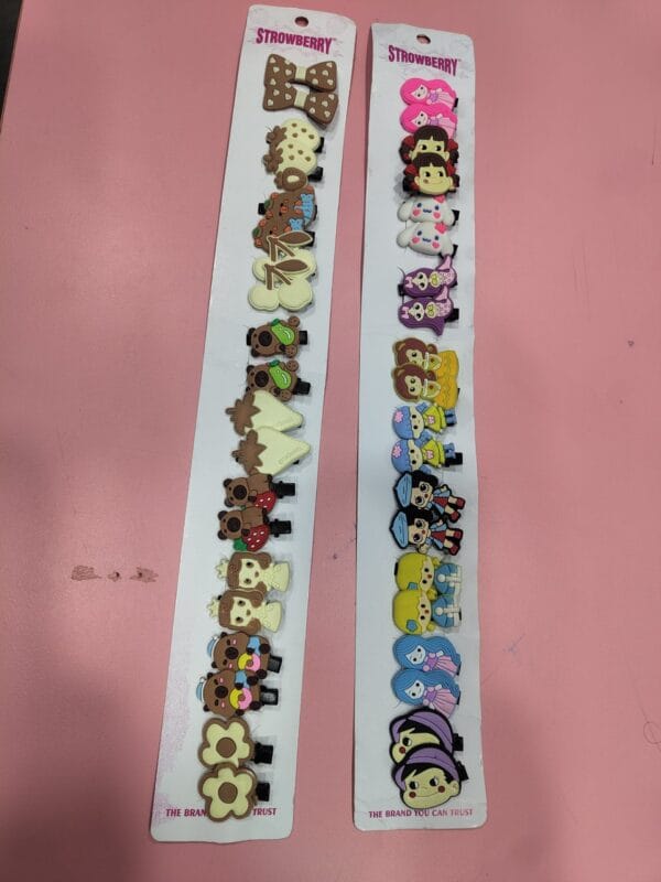 Esmi *Quirky Silicon Clips - Set of 10*
