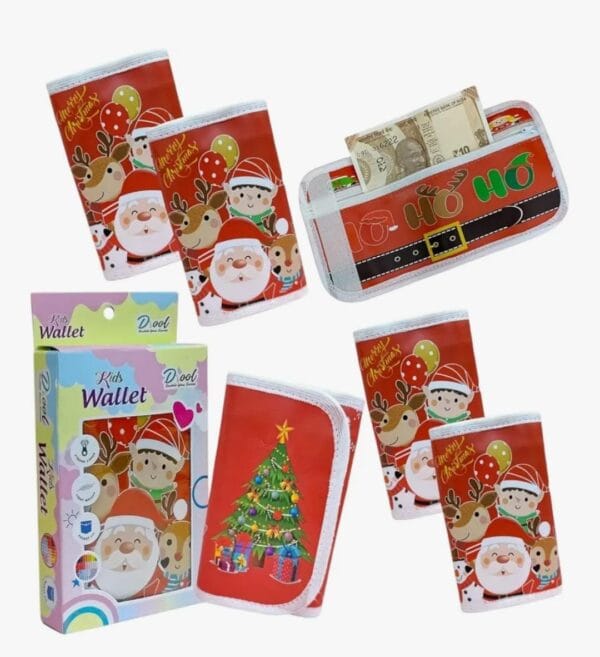 Esmi *Cute kids christmas Santa wallets*